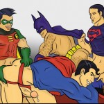 31868 - Batman Bruce_Wayne Clark_Kent Conner_Kent DC Kal-El Kon-El Robin Superboy Superman Tim_Drake